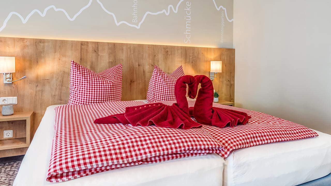 Hotel & Pension Traumblick Oberhof  Dış mekan fotoğraf